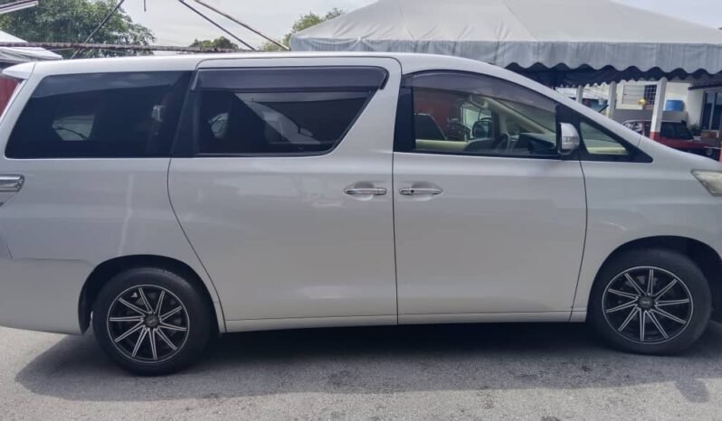 
								2011 TOYOTA VELLFIRE 2.4L (A) full									