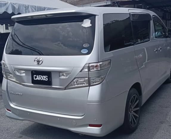 
								2011 TOYOTA VELLFIRE 2.4L (A) full									