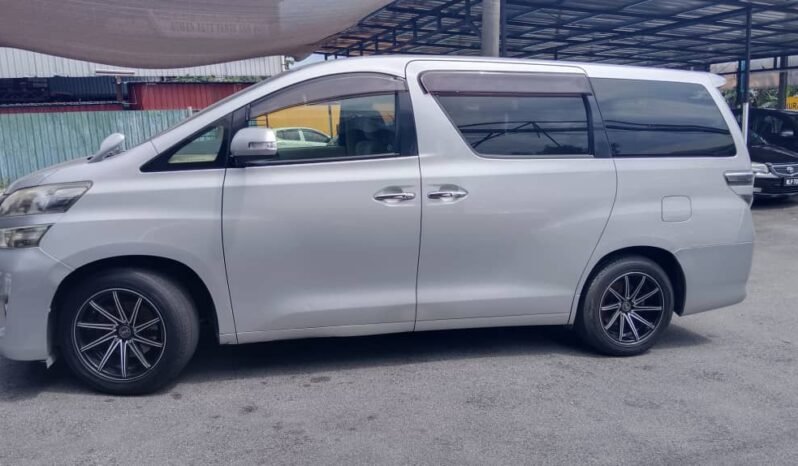 
								2011 TOYOTA VELLFIRE 2.4L (A) full									