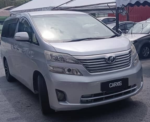 
								2011 TOYOTA VELLFIRE 2.4L (A) full									