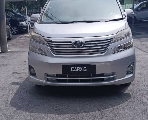 
								2011 TOYOTA VELLFIRE 2.4L (A) full									