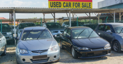 lambakan kereta terpakai