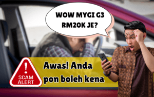 teknik scam jual kereta terpakai