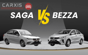 Proton Saga vs Perodua Bezza
