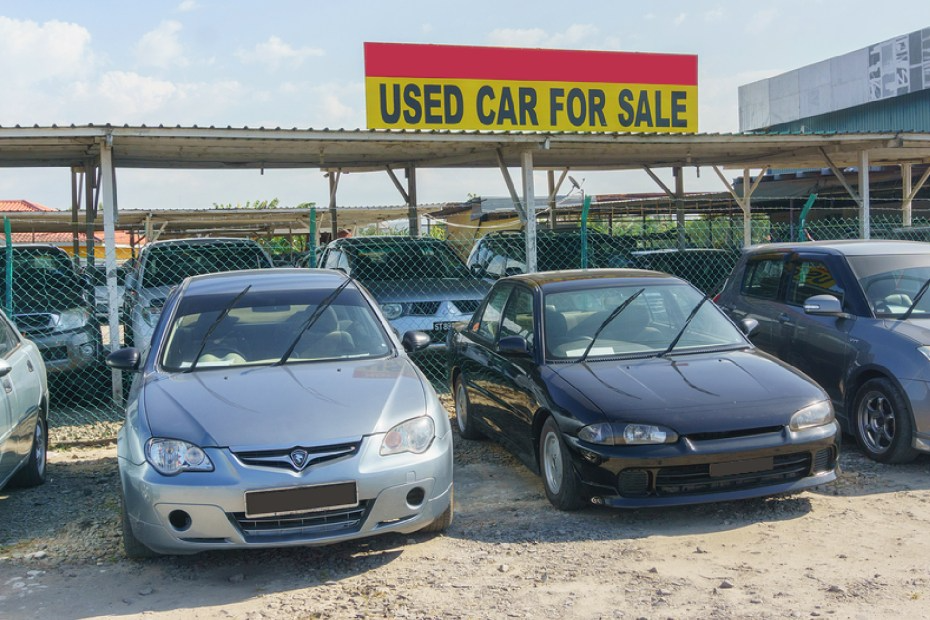 lambakan kereta terpakai