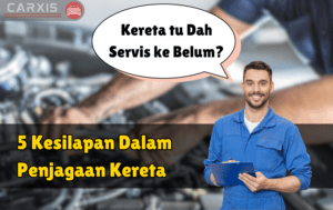 Kesilapan penjagaan kereta
