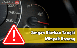 Tangki minyak hampir kosong