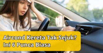 Aircond kereta tak sejuk
