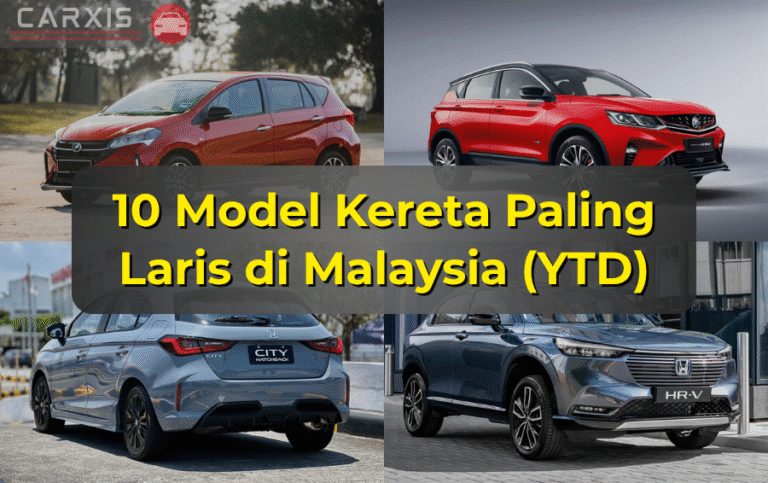10 Model Kereta Paling Laris di Malaysia YTD 2025