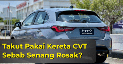 cara jaga kereta CVT