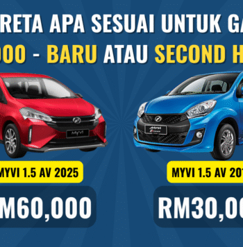Kereta Sesuai Gaji RM3000