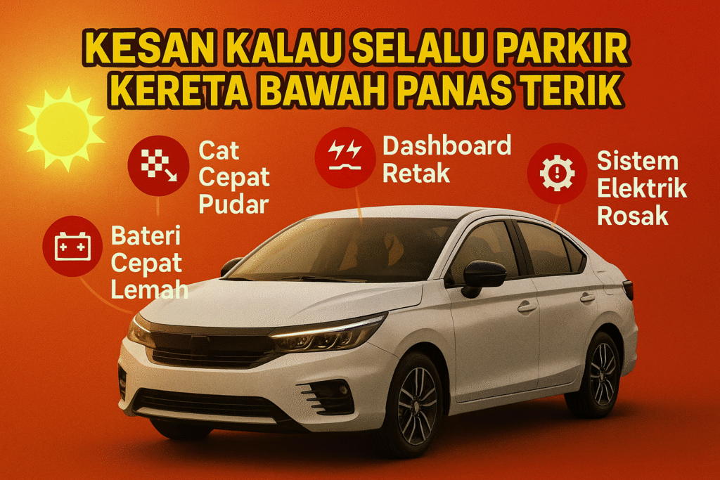 Parkir Kereta Bawah Panas