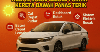 Parkir Kereta Bawah Panas