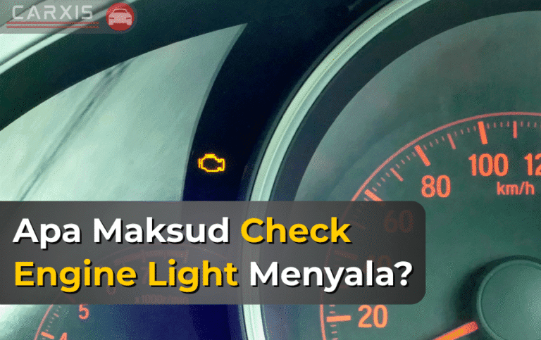 Apa Maksud Check Engine Light Menyala?