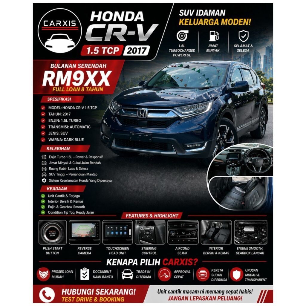 HONDA CR-V 1.5 (2017)