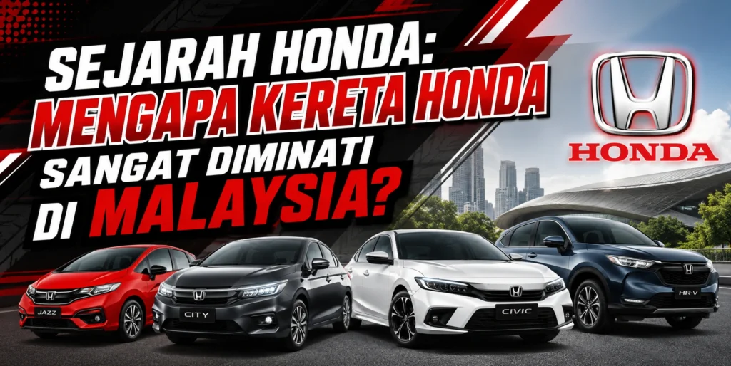 Sejarah Honda: Mengapa Kereta Honda Sangat Diminati Rakyat Malaysia?