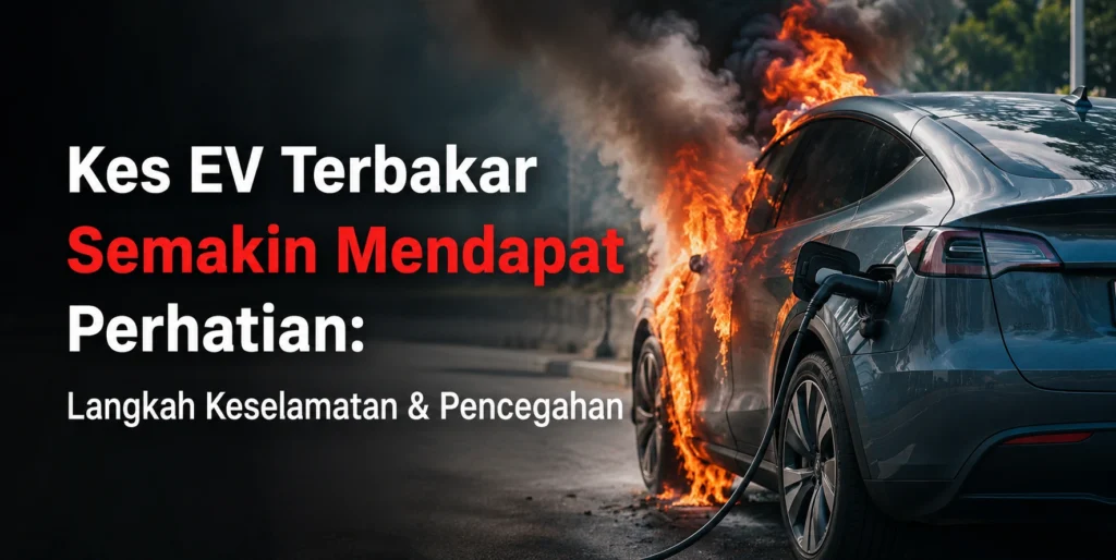 Kes EV Terbakar Semakin Mendapat Perhatian: Ketahui Langkah Keselamatan dan Pencegahan