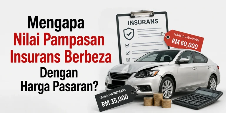 Mengapa Nilai Pampasan Insurans Berbeza Dengan Harga Pasaran?