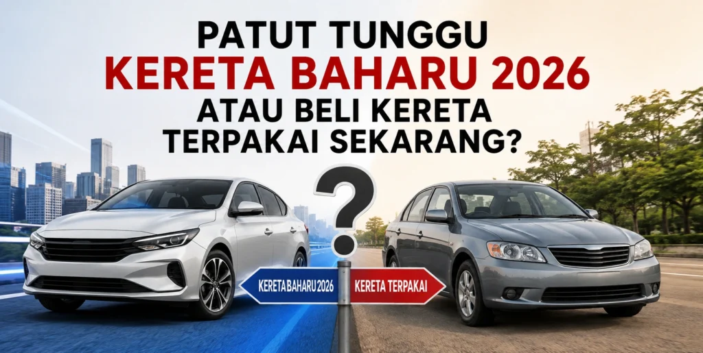 Patut Tunggu Kereta Baharu 2026 Atau Beli Kereta Terpakai Sekarang?