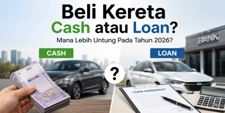 Beli Kereta Cash atau Loan? Mana Lebih Untung Pada Tahun 2026?