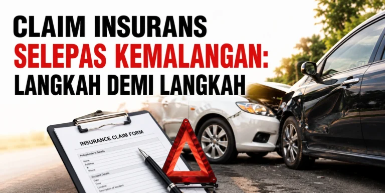 Claim Insurans Selepas Kemalangan: Langkah Demi Langkah
