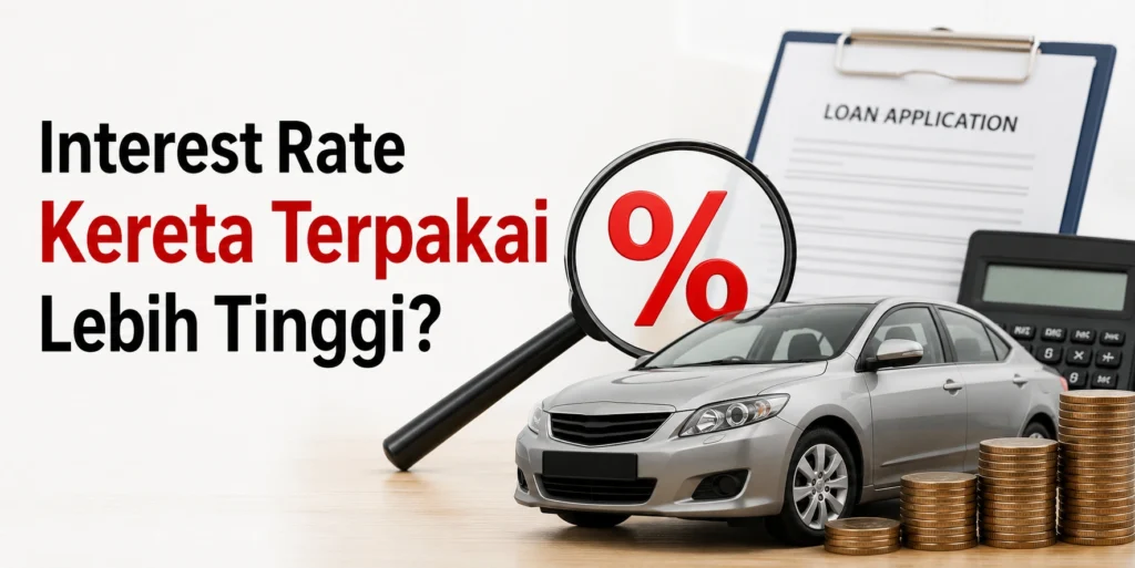 Interest Rate Kereta Terpakai Lebih Tinggi? Ini Sebabnya Yang Ramai Pembeli Tidak Tahu