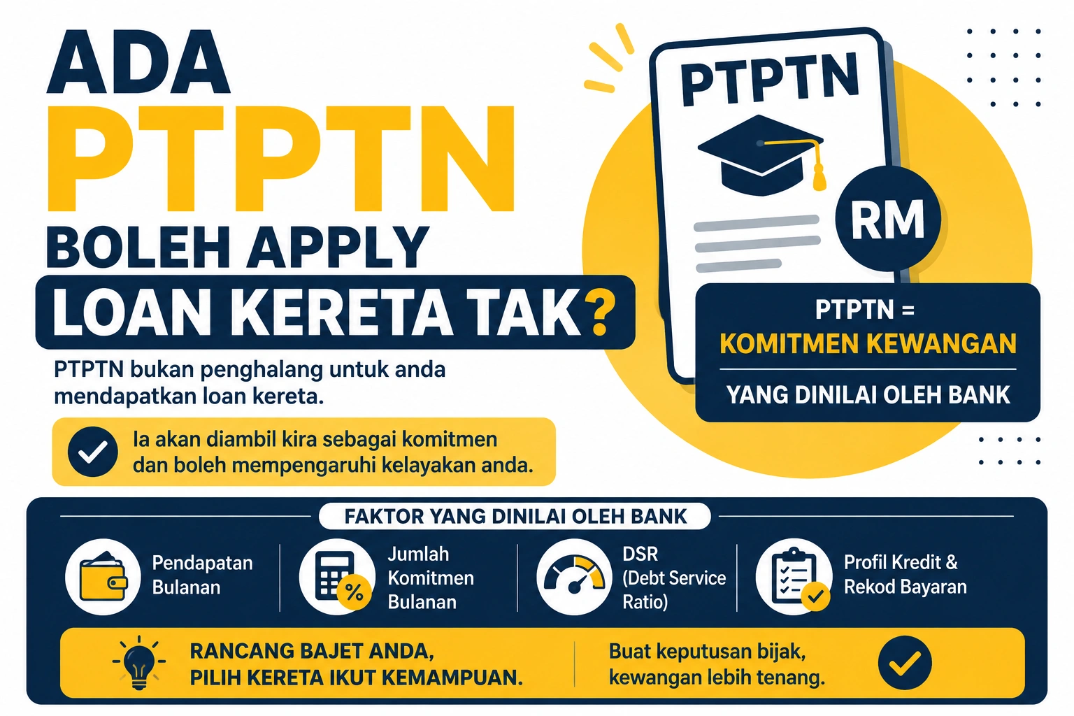 Ada PTPTN boleh apply