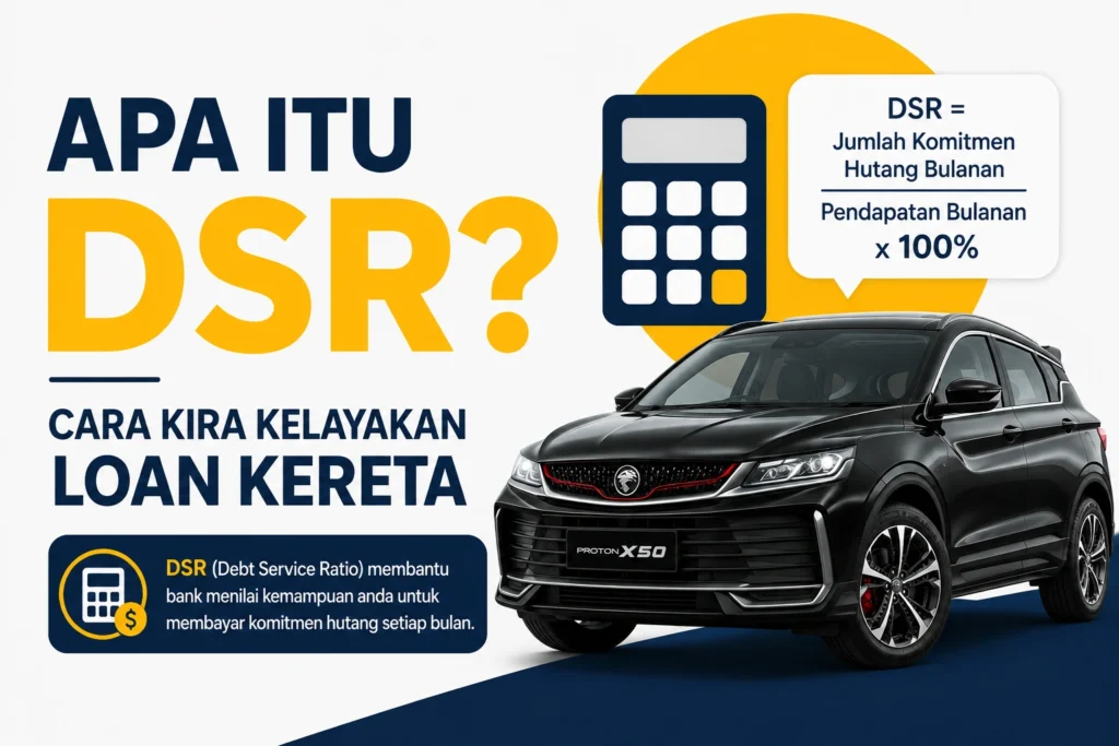 Apa Itu DSR? Cara Kira Kelayakan Loan Kereta