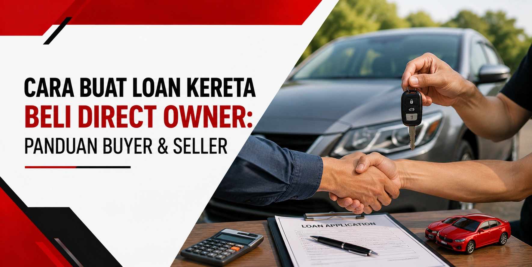 Cara buat loan beli kereta direct owner