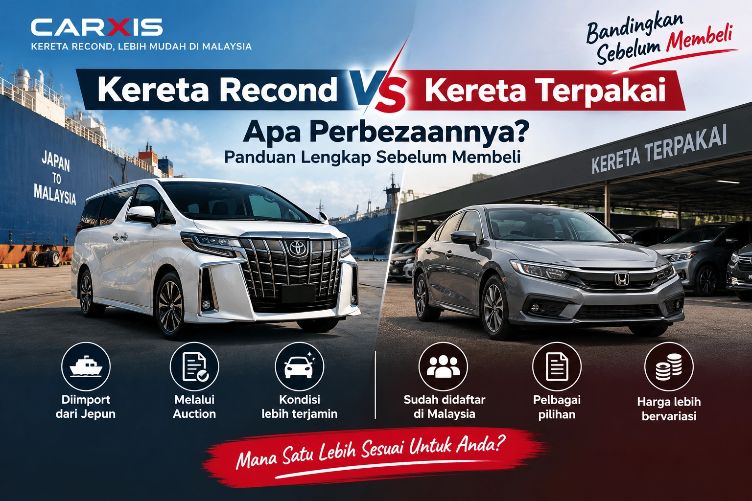Recond vs Usedcar